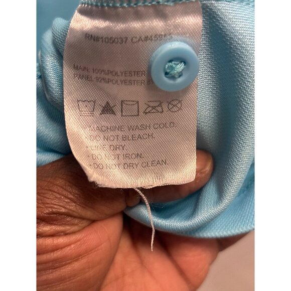 Ariattek Heat Series Mens Polo Shirt Light Blue Size L Breathable & Moisture-Wic - Picture 11 of 12